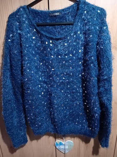 Ladies soft fluffy jumper - ladies,