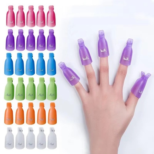 Nail art clip gel polish - nail,