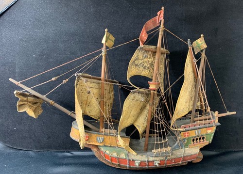 Vintage wooden model - model, ship