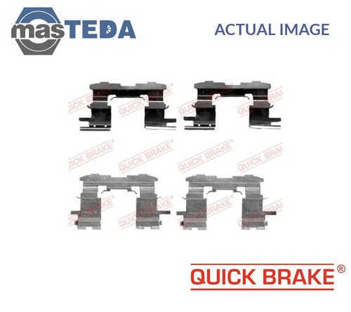 109 1631 brake pads - brake, fitting