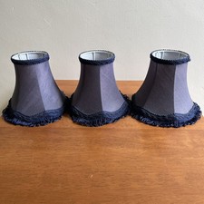 Small Navy Blue Lampshades x