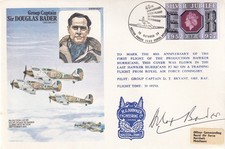 HA20c Sir Douglas Bader Signed