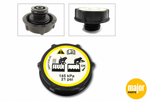 Expansion coolant bottle - bottle, cap