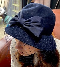 Dark Navy Blue Black 1920s