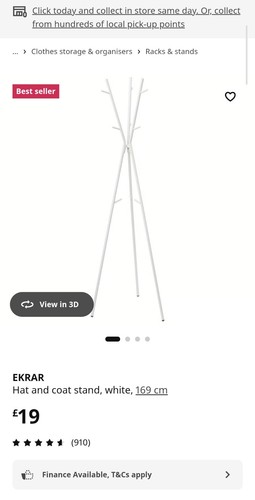 Ikea ekrar white - ekrar, hat
