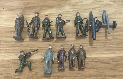 Vintage johillco toy soldiers - johillco,