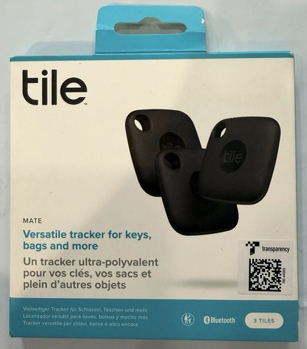 Tile mate pack black - mate, 3-pack
