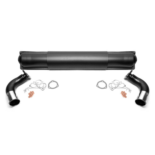 Sports exhaust silencer twin - exhaust, silencer,