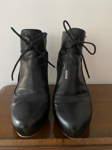 Jigsaw black real leather - black,