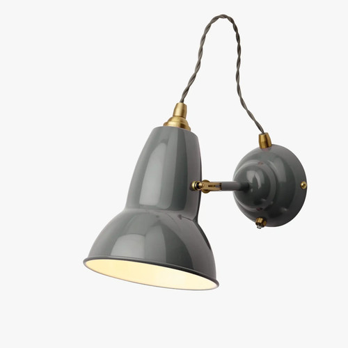 Wall light grey brass - wall,