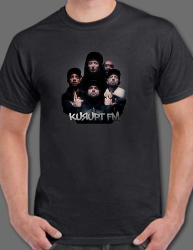 Kurupt black tee t shirt - kurupt,