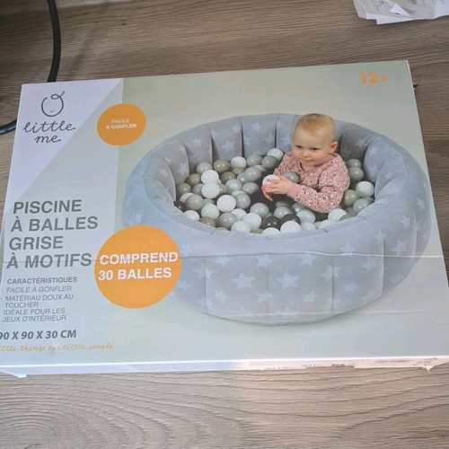 Little grey ball pit - grey, 30