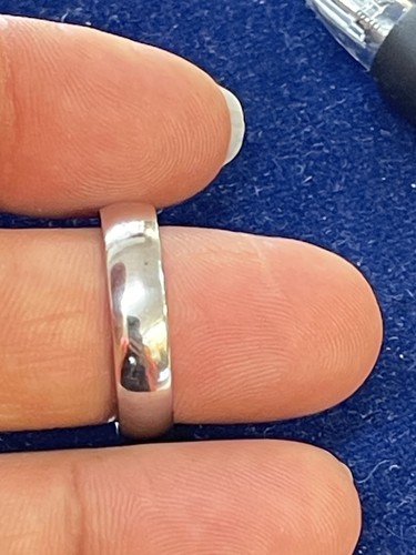 Platinum wedding band ring - wedding,