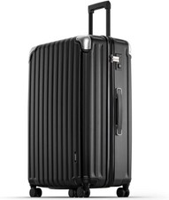 LEVEL8 Large Suitcase 28 Inch 4 Wheels Hand Luggage Case 104L -Used Once