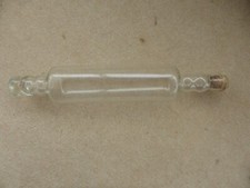 VINTAGE LARGE GLASS ROLLING
