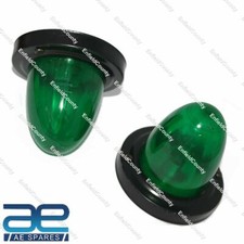 PAIR GREEN SIDE MARKER LIGHT