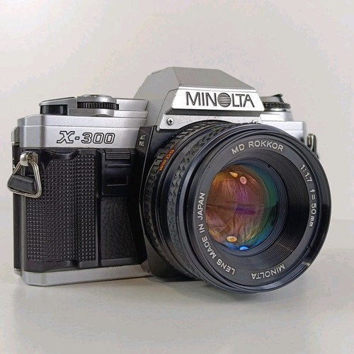 Minolta 300 35mm slr camera - x-300,