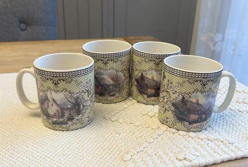 Set spode thomas kinkade - of,