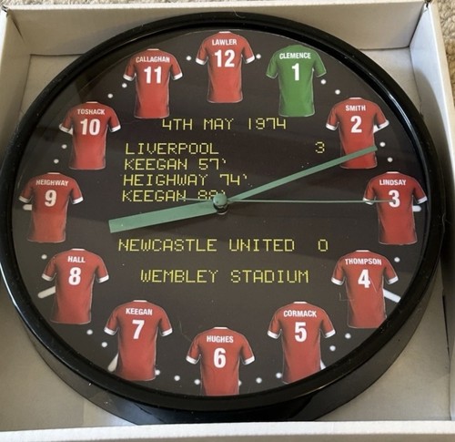 Classic cup final clock - cup,