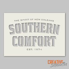 Southern Comfort Stencil --