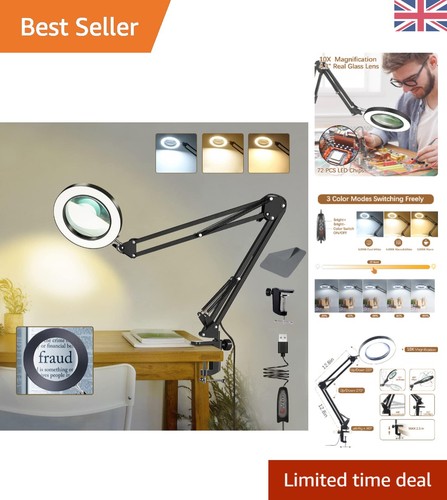 360 degree adjustable - 360-degree, 10x