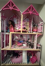 KidKraft Wooden Dolls House with Furniture and Accessories Included!