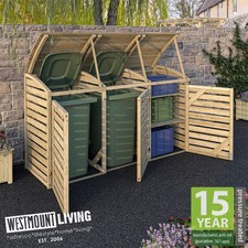 Wheelie bin box storage for - storage,
