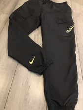 NIKE COMBAT TRACKSUIT BOTTOMS SIZE MEDIUM BLACK