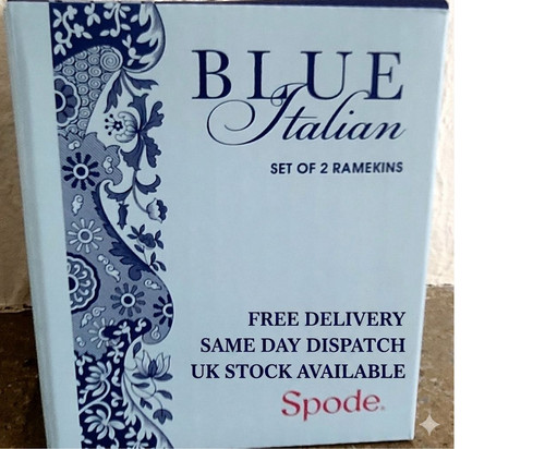 Spode blue italian set 2 - spode, of