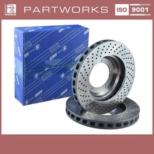 2x brake discs for Porsche 911