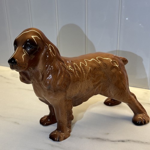 Cocker spaniel porcelain dog - cocker,