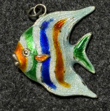 Vintage Enamelled Tropical