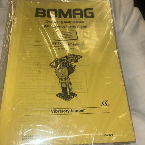Bomag 65 4 vibratory - bt, -65/4