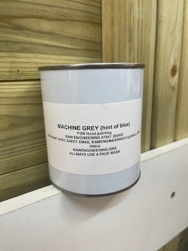Grey machine paint - , 500ml