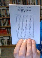 TRENCH MAP OF ROCLINCOURT 51B