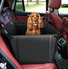 KYG Extra Stable Dog Car Seat Waterproof Dog Car Seat for Dogs Non-Slip upto26kg