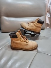 Timberland Premium Waterproof 6 Inch Boot Junior / Youth -  WHEAT  - Size 4 UK