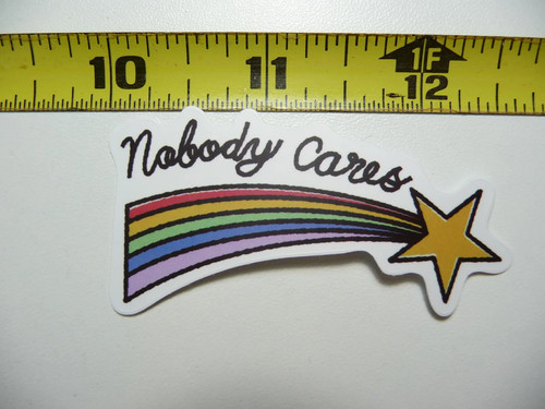 Nobody cares shooting star - nobody,