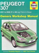 Peugeot 307 Petrol and Diesel Owners Workshop  Manual:... - Randall, Martynn