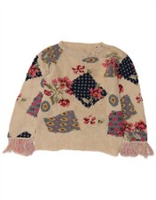 VINTAGE Womens Boat Neck