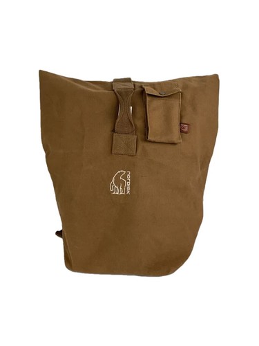 Nordisk canvas bag brown - nordisk,
