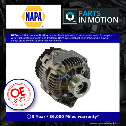 Alternator nal1163 napa - nal1163,