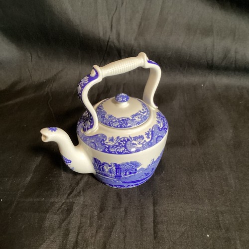 Spode blue italian miniature - italian,