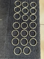 Chrome Curtain Rings 20