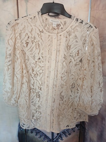 Bnwt cream monsoon lacey - 14,