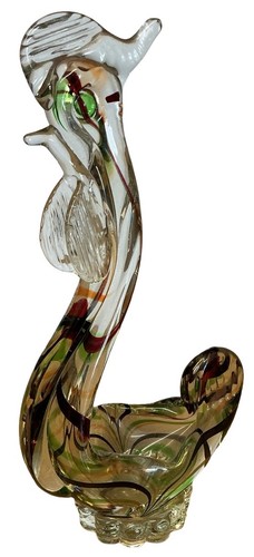 Art glass rooster cockerel - art,