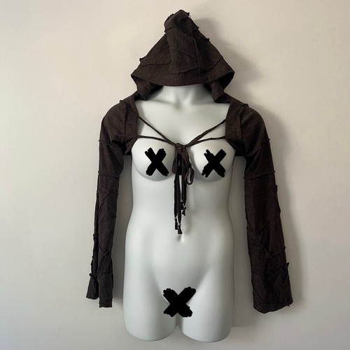 Psylo pecoa hooded shrug - psylo,