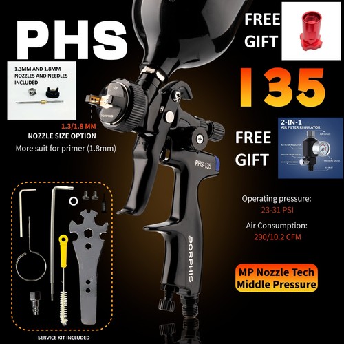 Porphis phs 135 3mm - porphis, gun