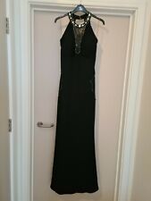 Pia Michi black red carpet dress UK size 10