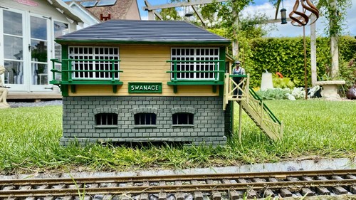 Swanage railway signal - swanage, box